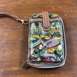 Sakroots Aztec wallet